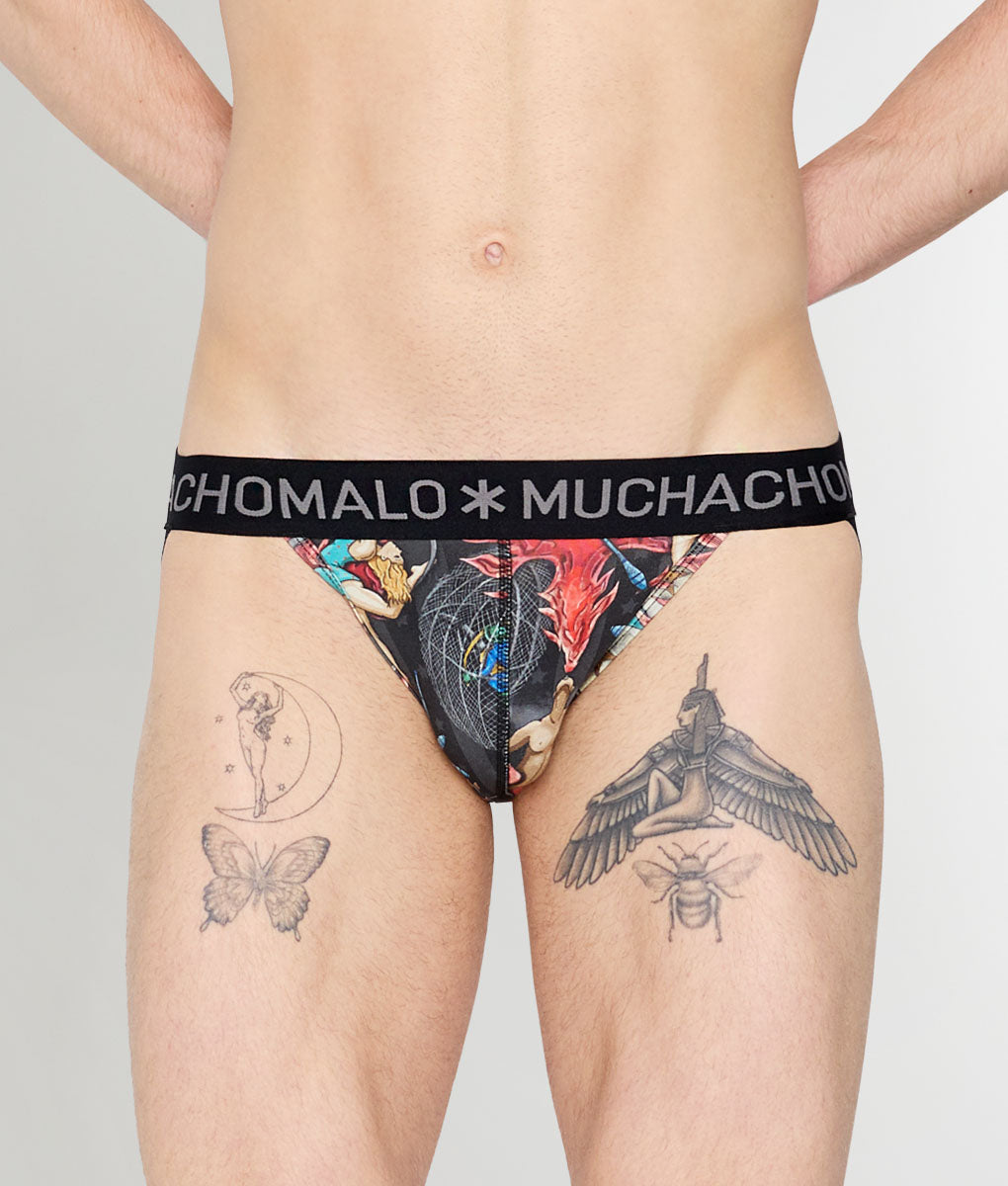 Muchachomalo Circus Jockstrap Circus-print-a