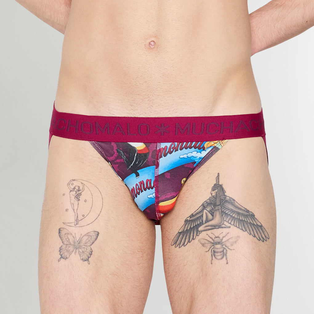 Muchachomalo Summer Fruit Jockstrap Summer-fruit-print-a
