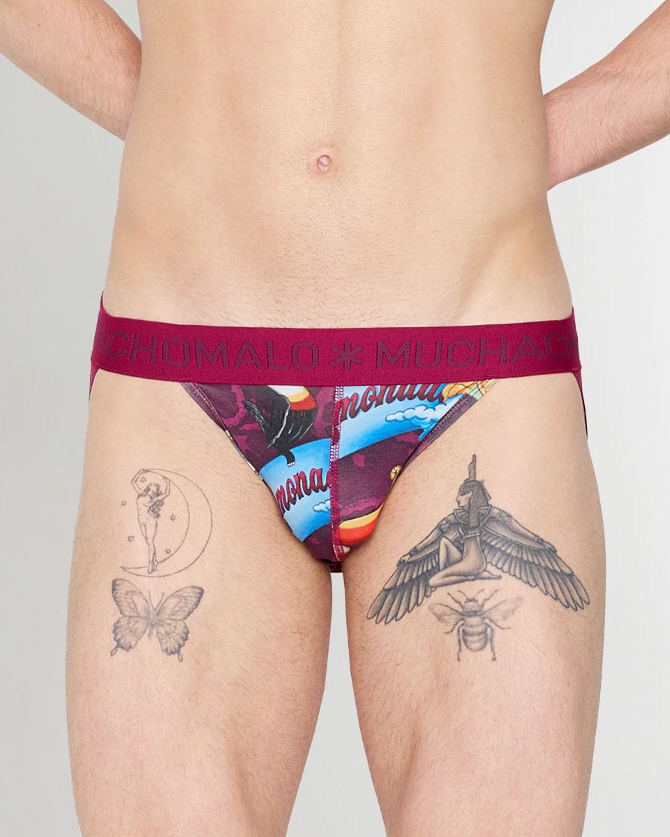 Muchachomalo Summer Fruit Jockstrap Summer-fruit-print-a