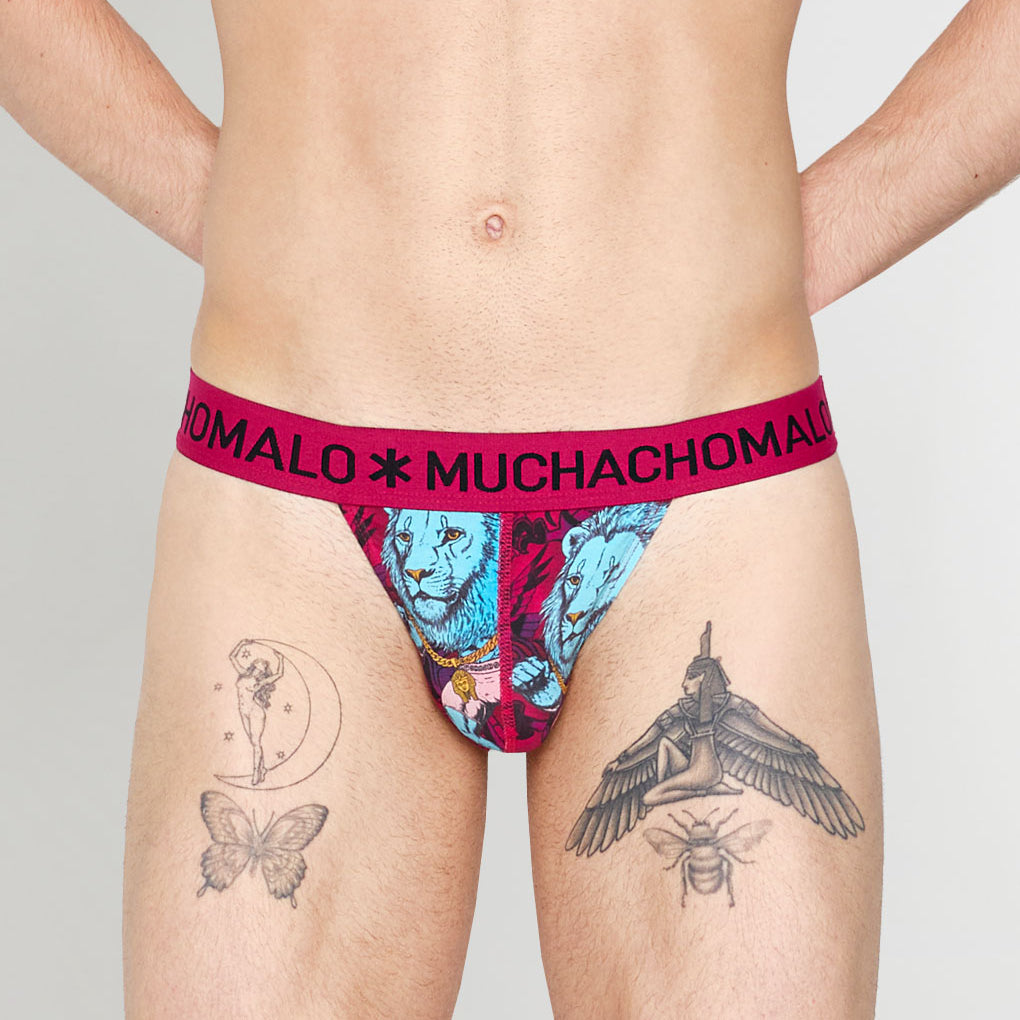 Muchachomalo Kingkat Jockstrap Kingkat-print-a