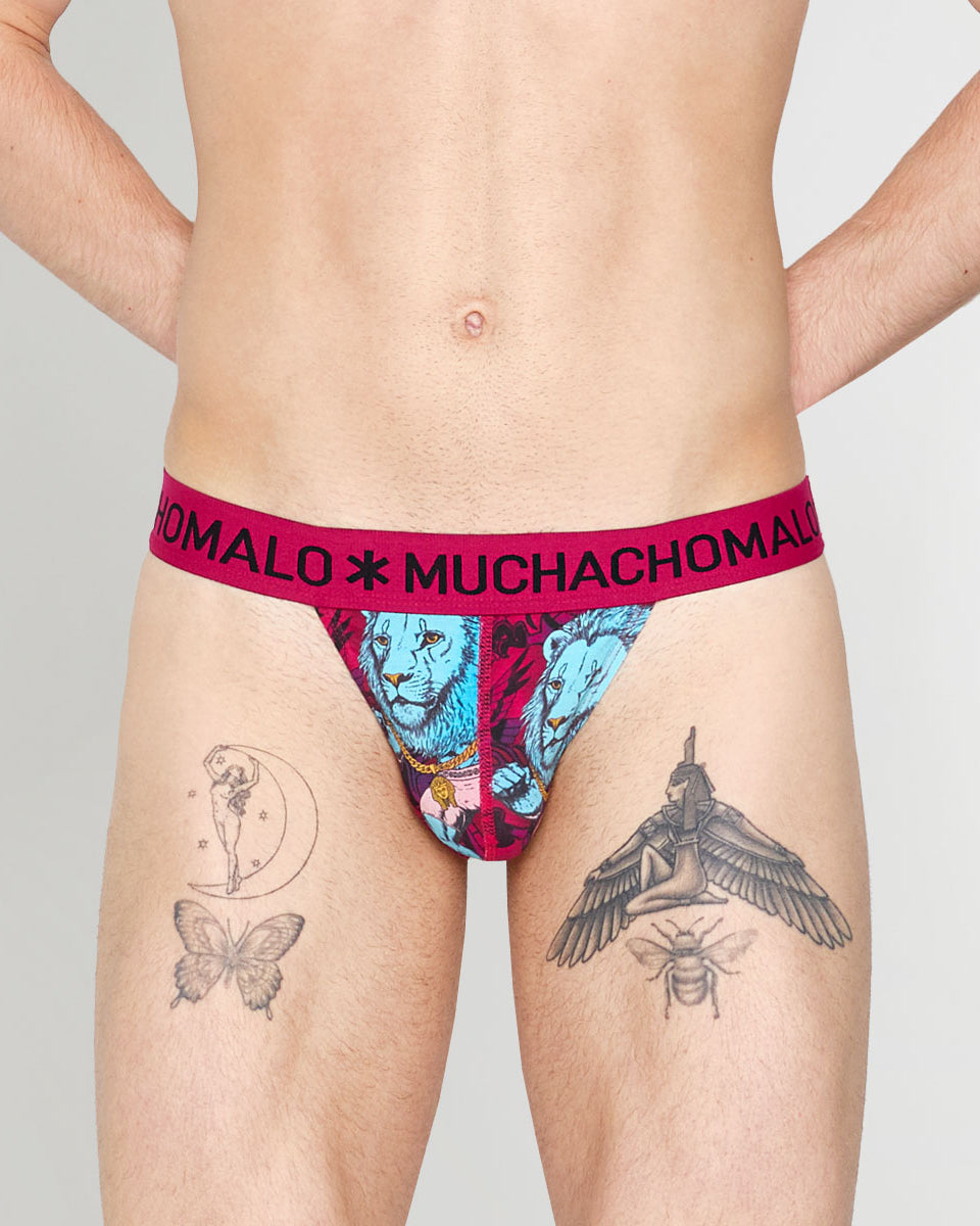 Muchachomalo Kingkat Jockstrap Kingkat-print-a