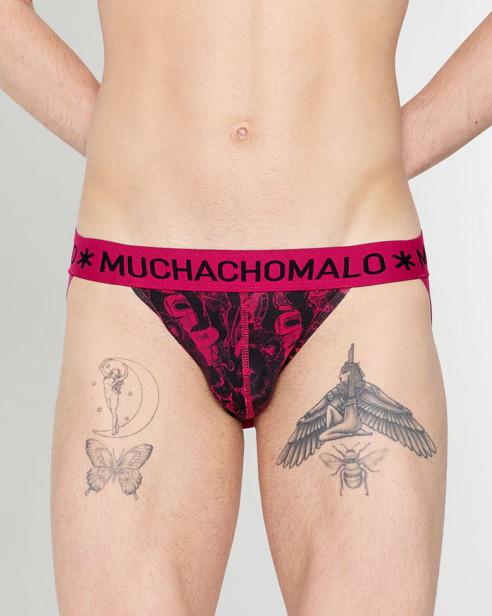 Muchachomalo Kingkat Jockstrap Kingkat-print-b