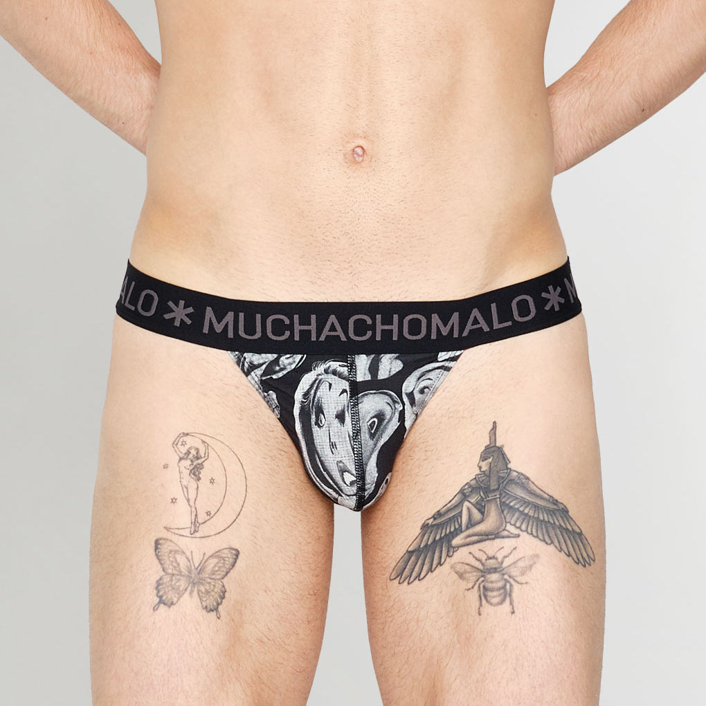 Muchachomalo Circus Thong Circus-print-b