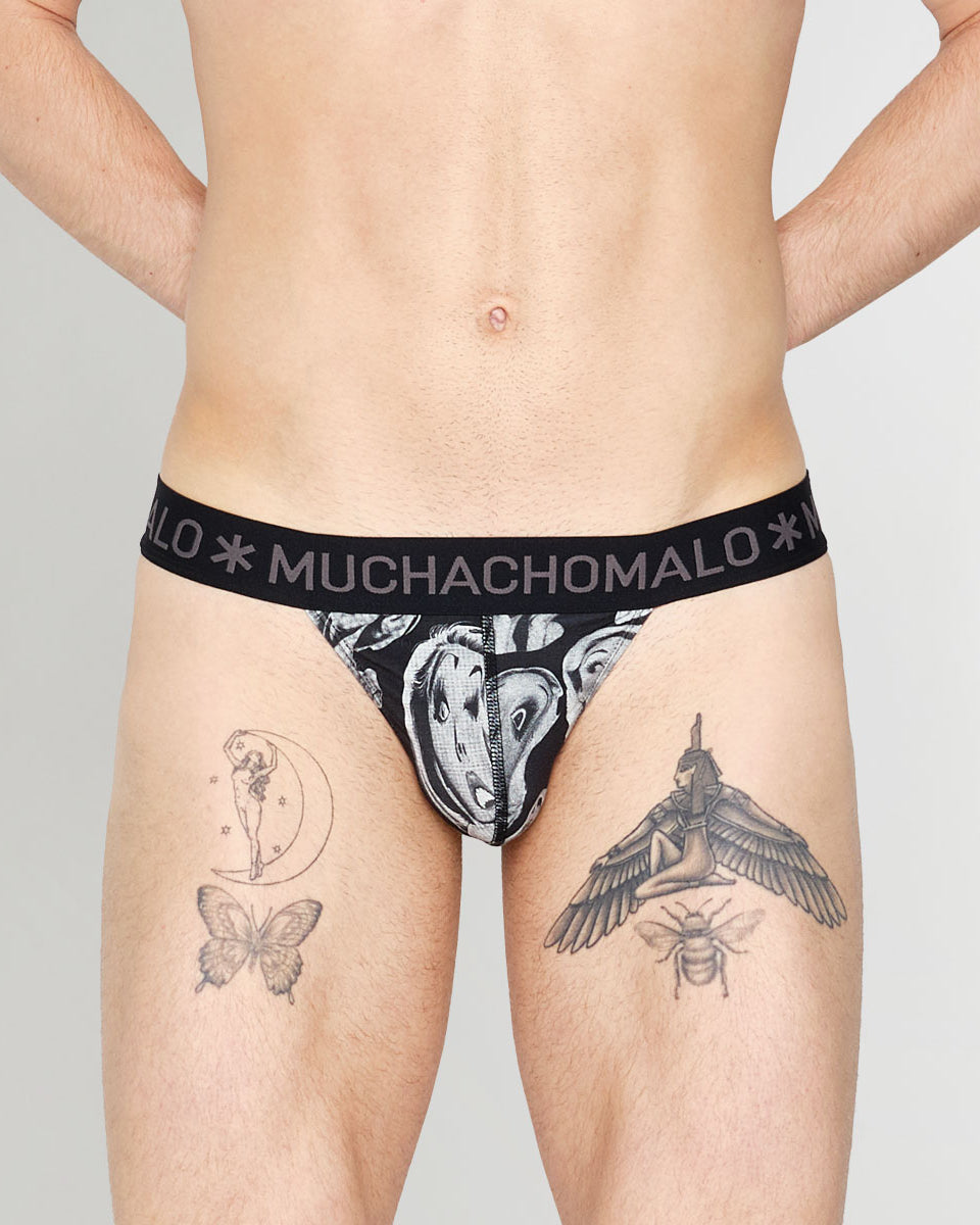 Muchachomalo Circus Thong Circus-print-b