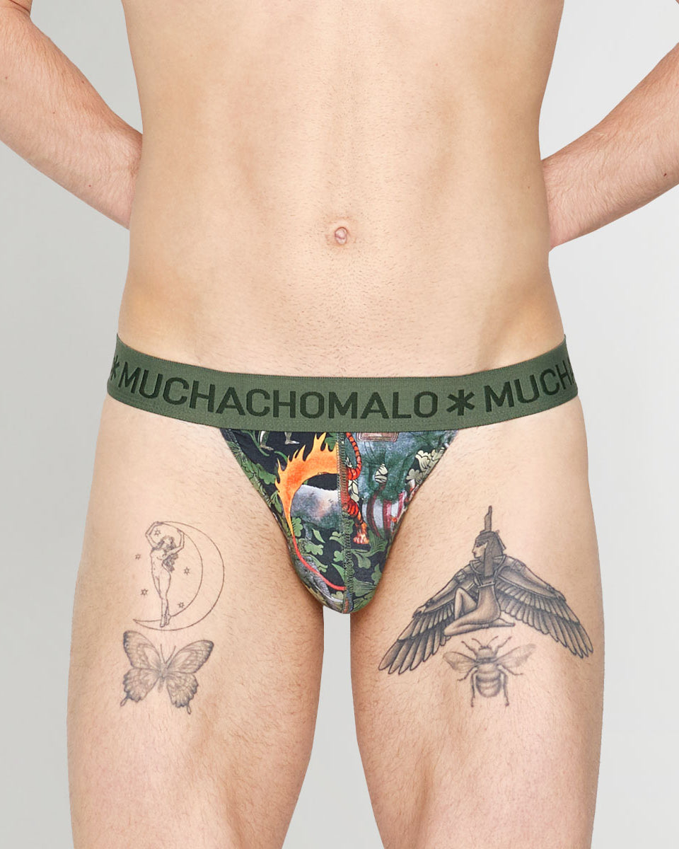Muchachomalo Circus Animals Thong Circus-animals