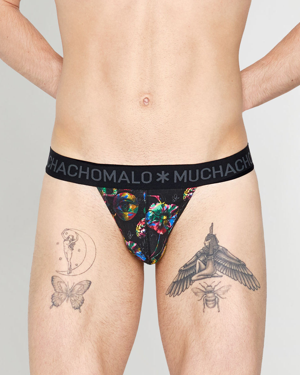 Muchachomalo Arty Farty Thong Arty-farty-print-a