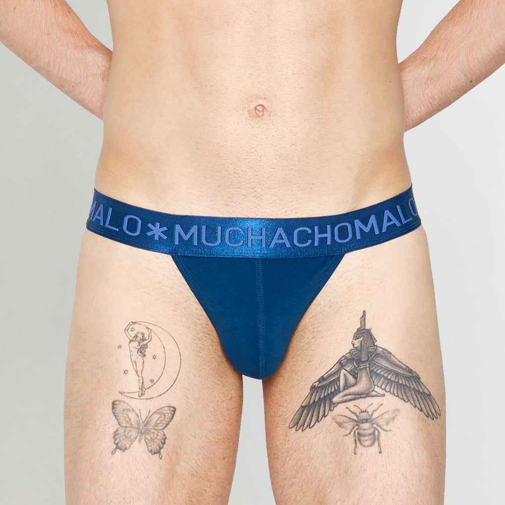 Muchachomalo Wildcat Solid Thong Poseidon