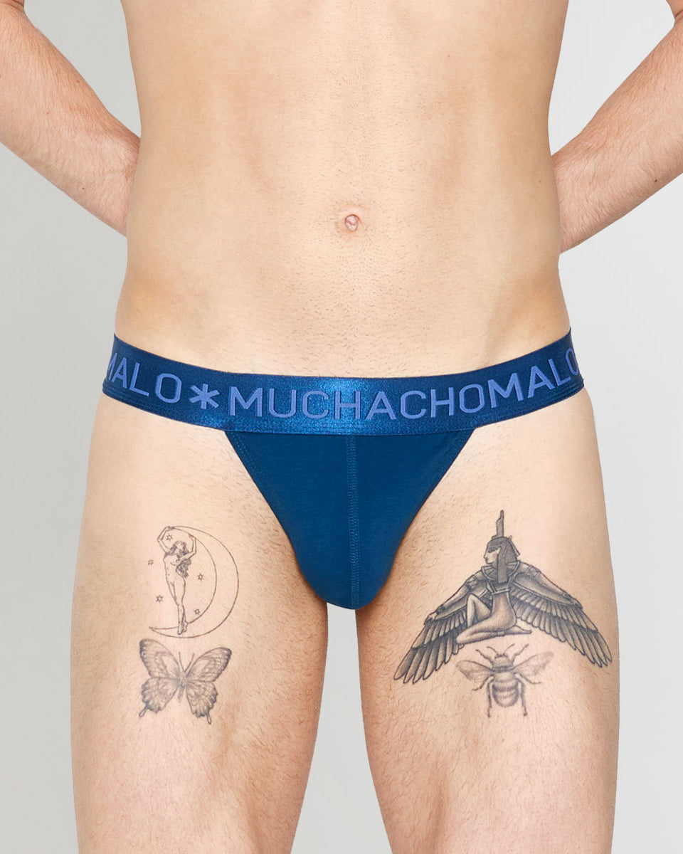 Muchachomalo Wildcat Solid Thong Poseidon