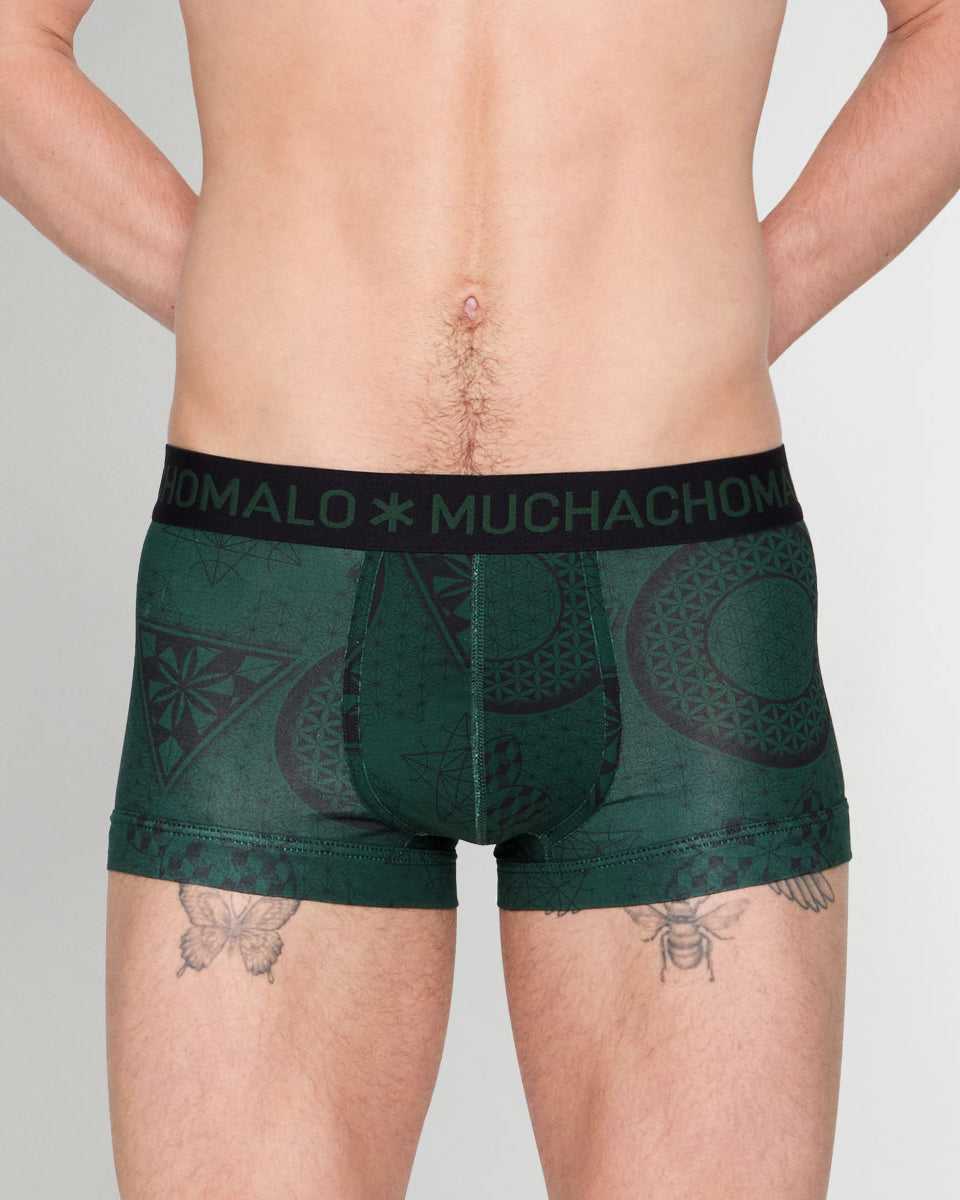 Muchachomalo Geometric Trunk Geometric-print-a