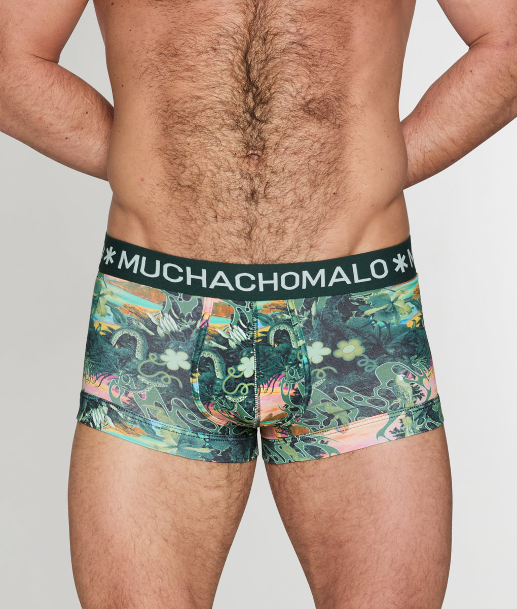 Muchachomalo Rio De Janiero Trunk Muchachomalo Rio De Janiero Trunk Green-print