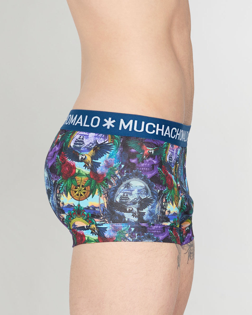 Muchachomalo Pirate Parrot Trunk Pirate-parrot-a