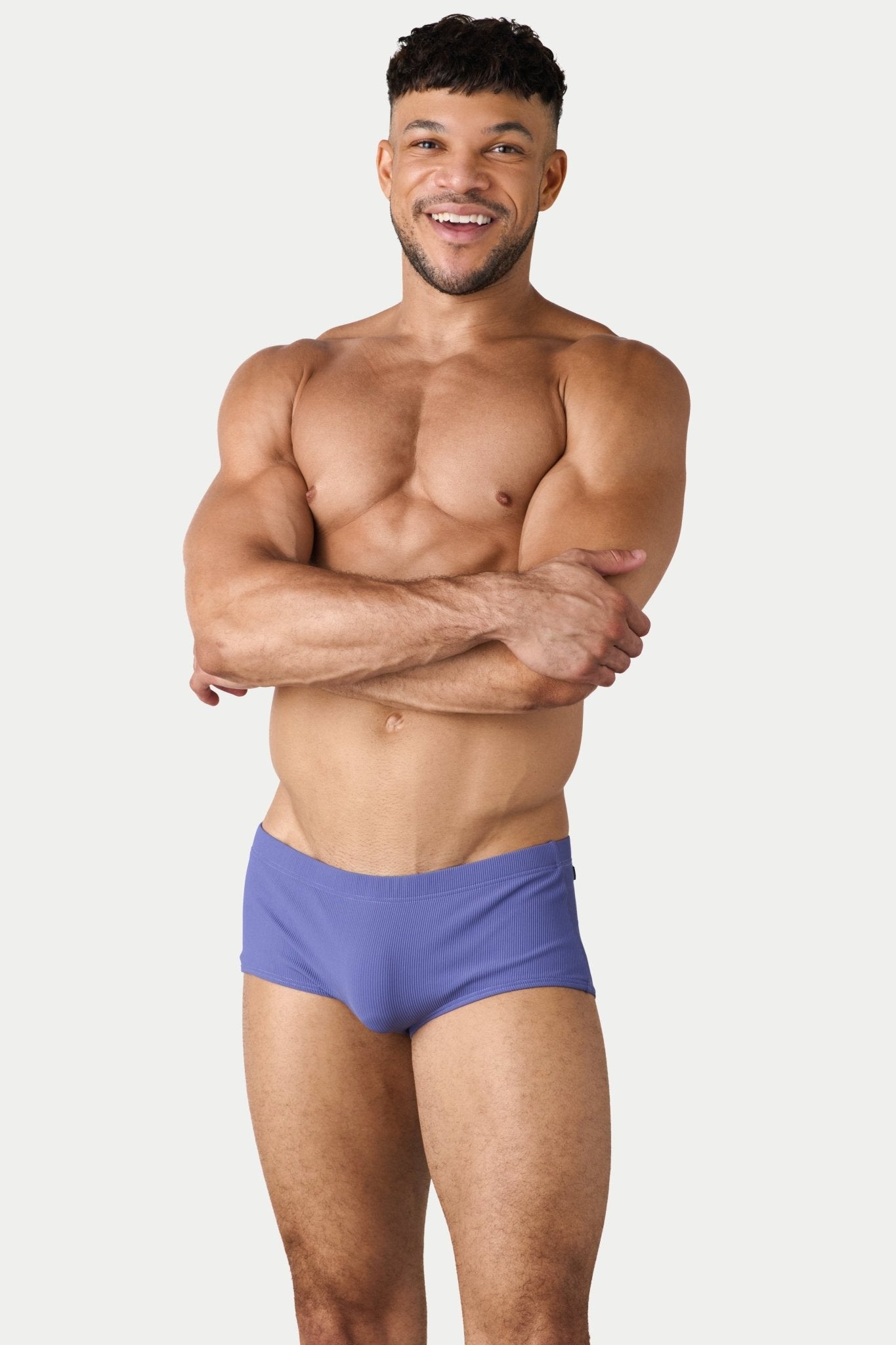 AWRY Oasis Swim Sunga Lavender - mens swim sungas front view