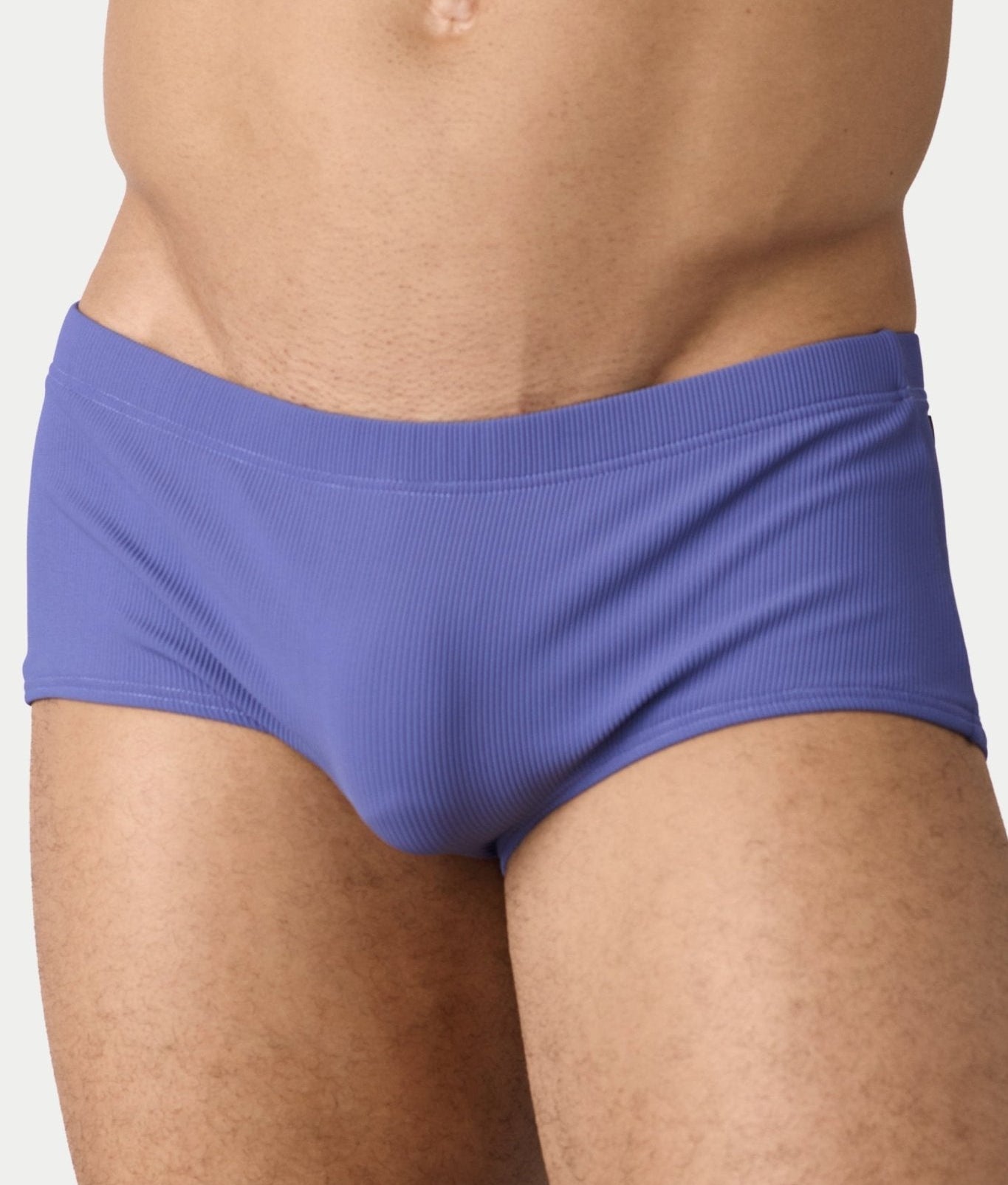 AWRY Oasis Swim Sunga Lavender - men's swim sunga waistband detail
