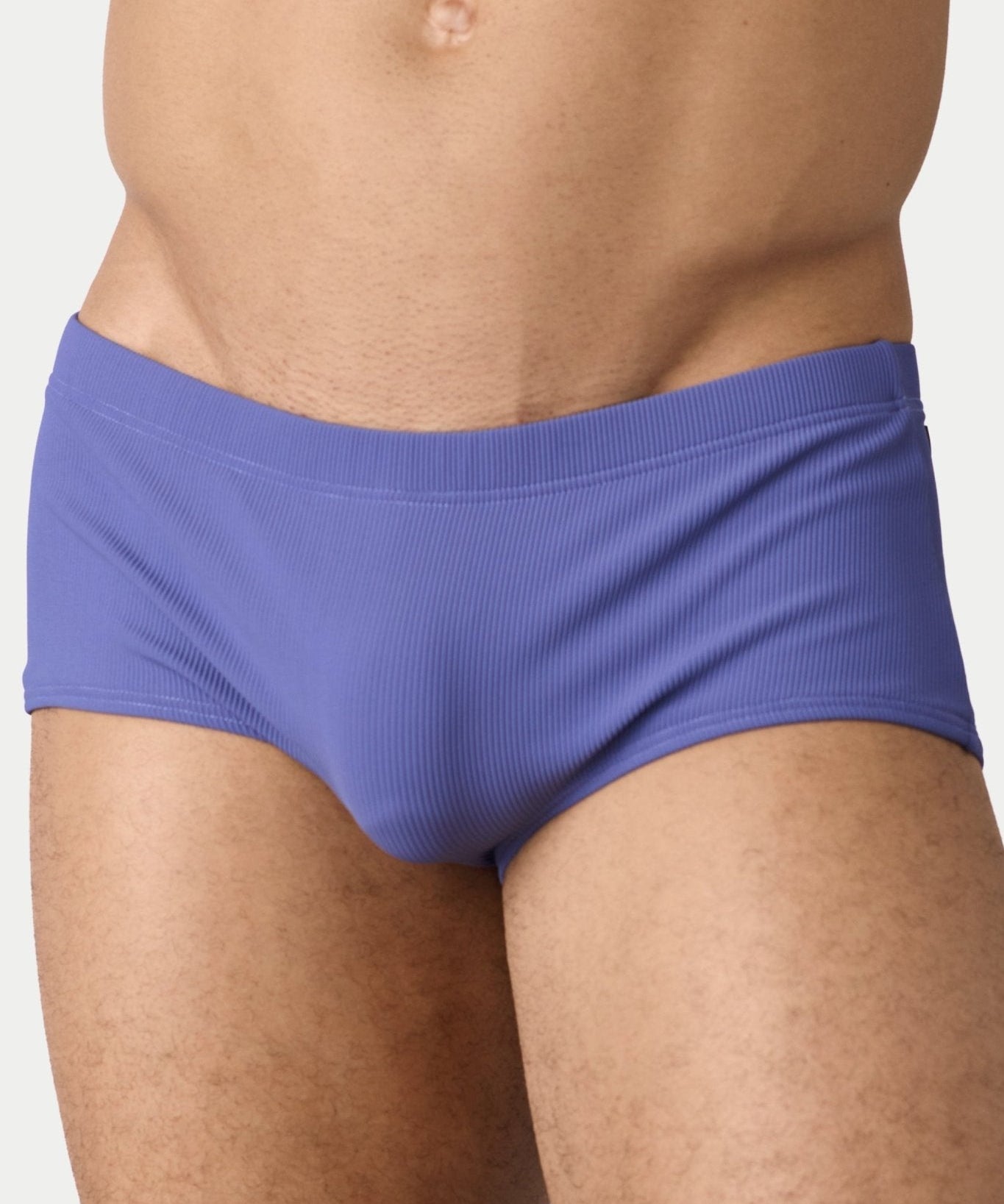 AWRY Oasis Swim Sunga Lavender - men's swim sunga waistband detail