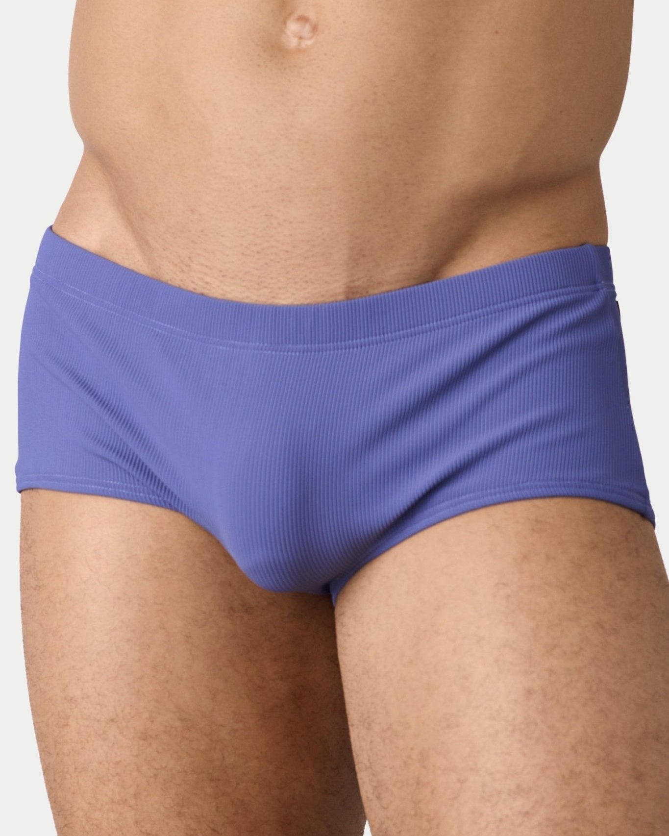 AWRY Oasis Swim Sunga Lavender - men's swim sunga waistband detail