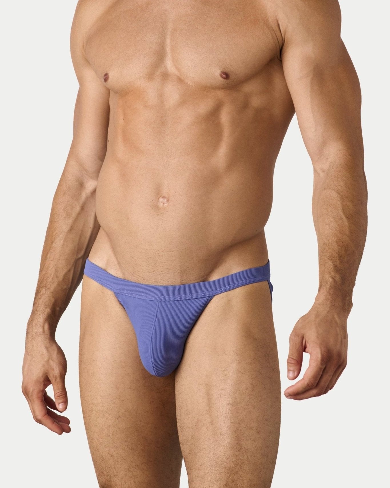 AWRY Oasis Swim Tanga Lavender - mens swim briefs front view