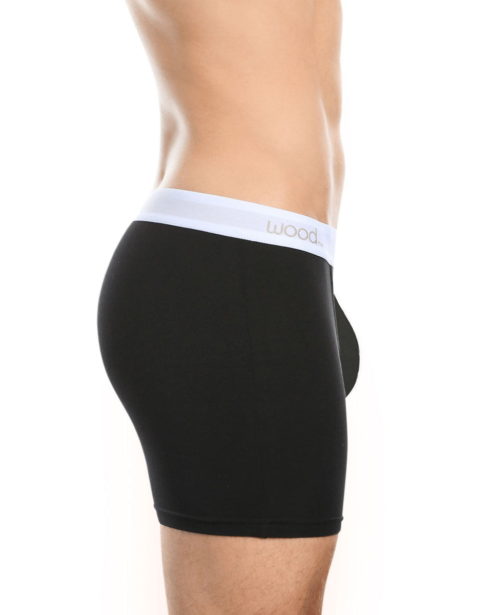 Wood Boxer Brief Black