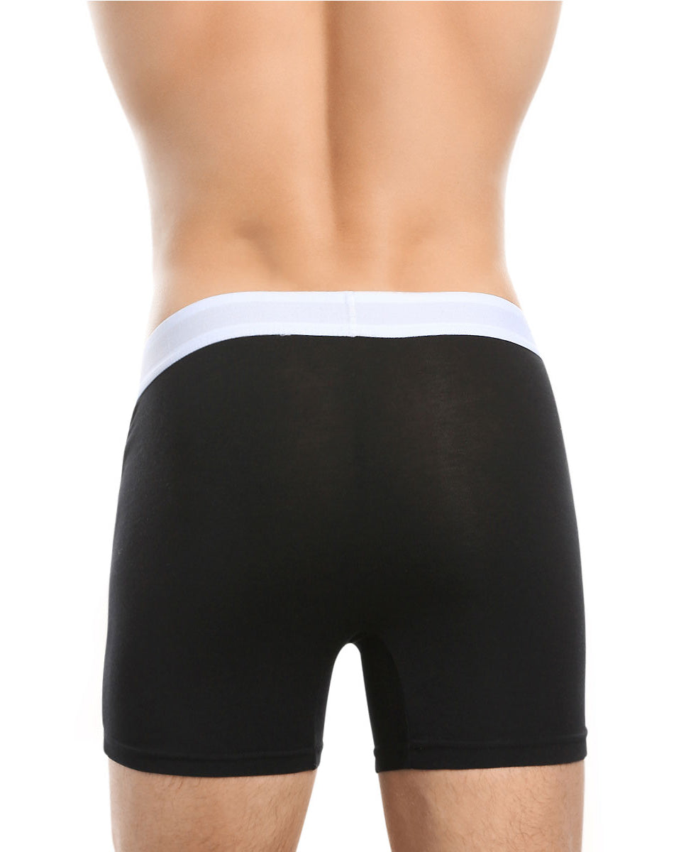 Wood Boxer Brief Black