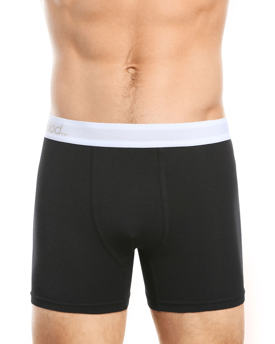Wood Boxer Brief Black
