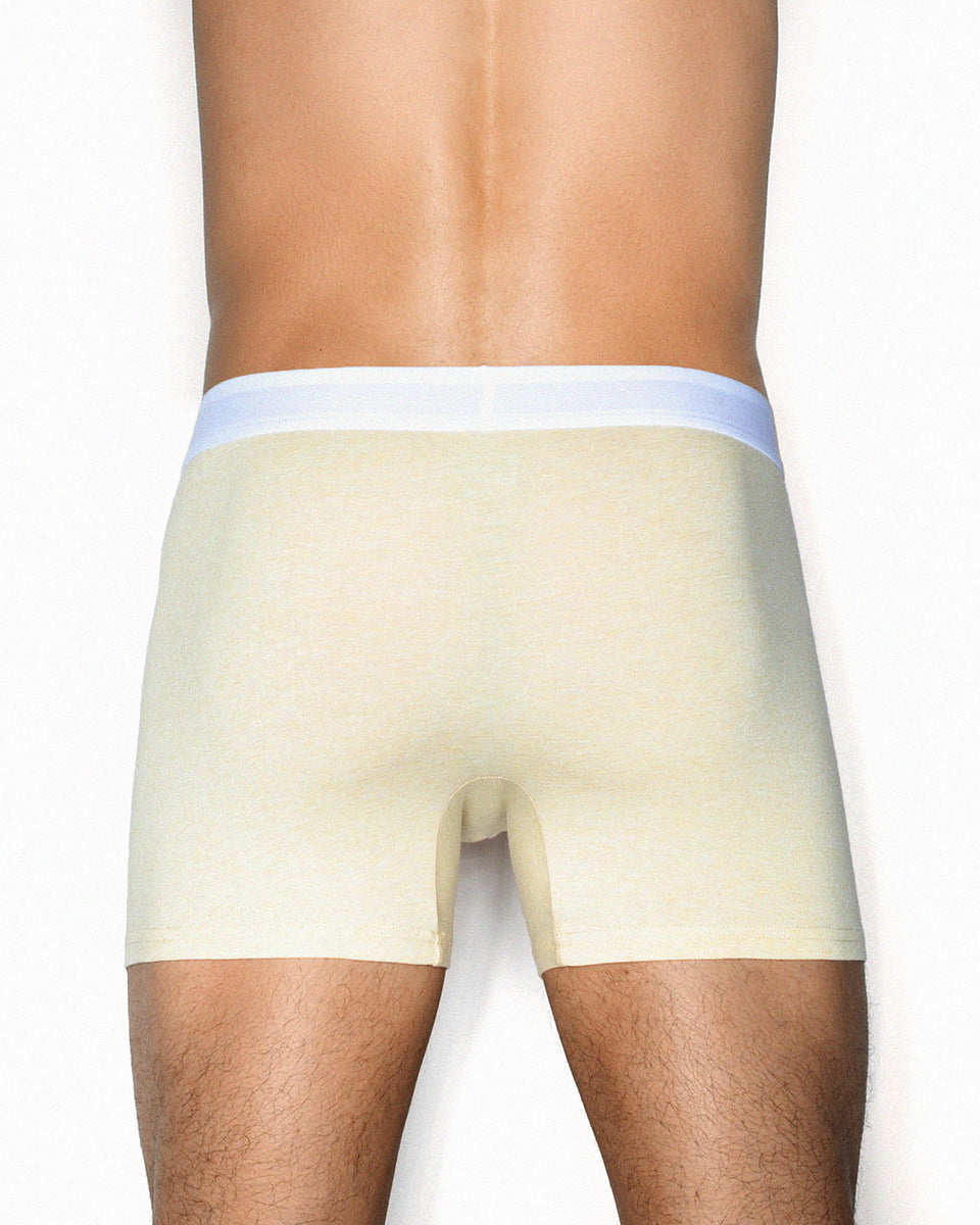 Wood Boxer Brief Straw-yellow