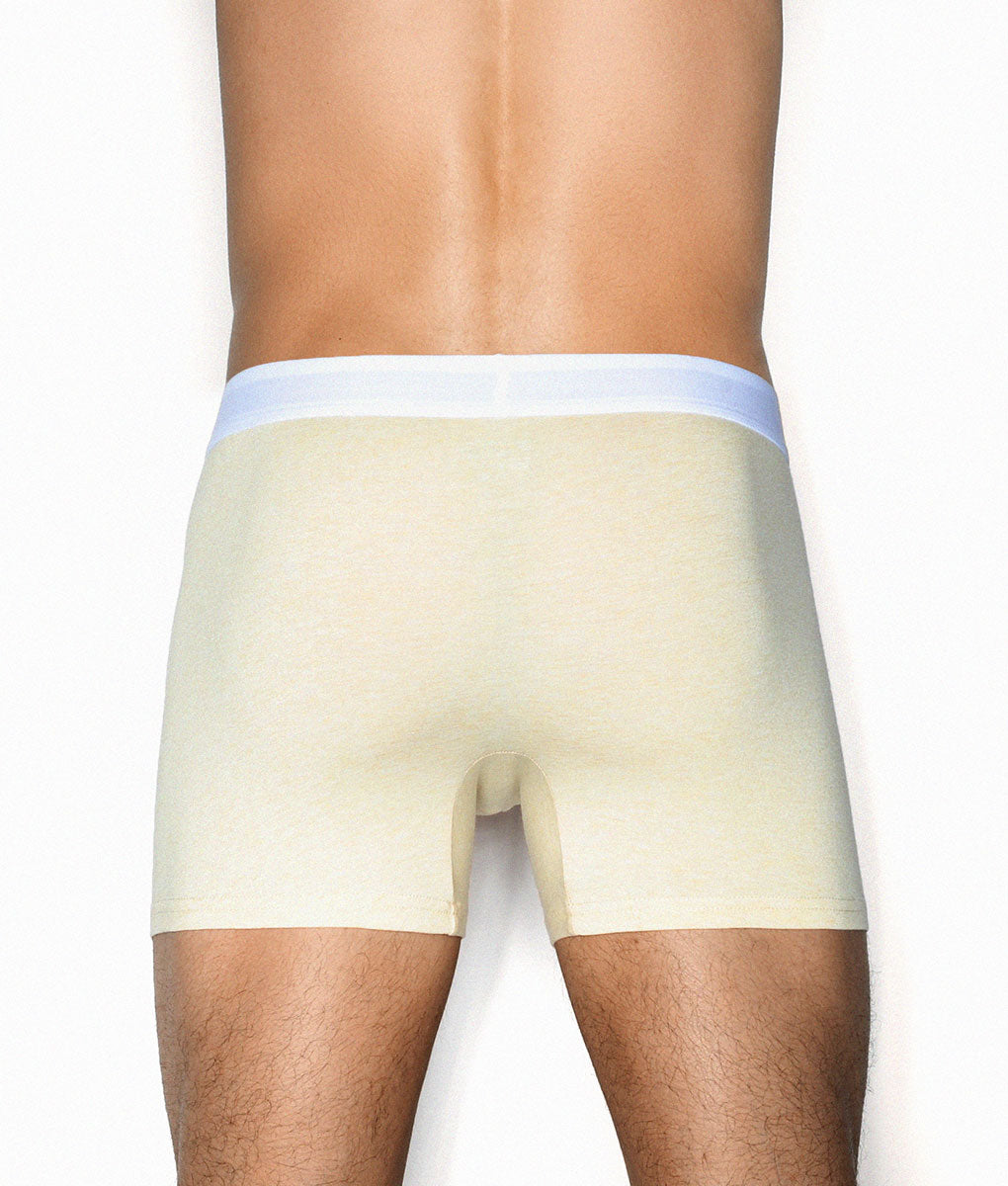 Wood Boxer Brief Straw-yellow