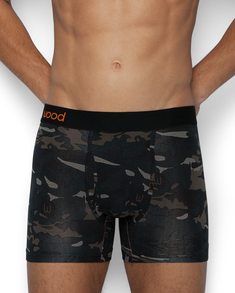 Wood Boxer Brief Forest-camo