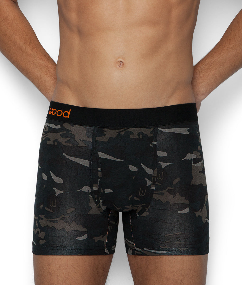 Wood Boxer Brief Forest-camo