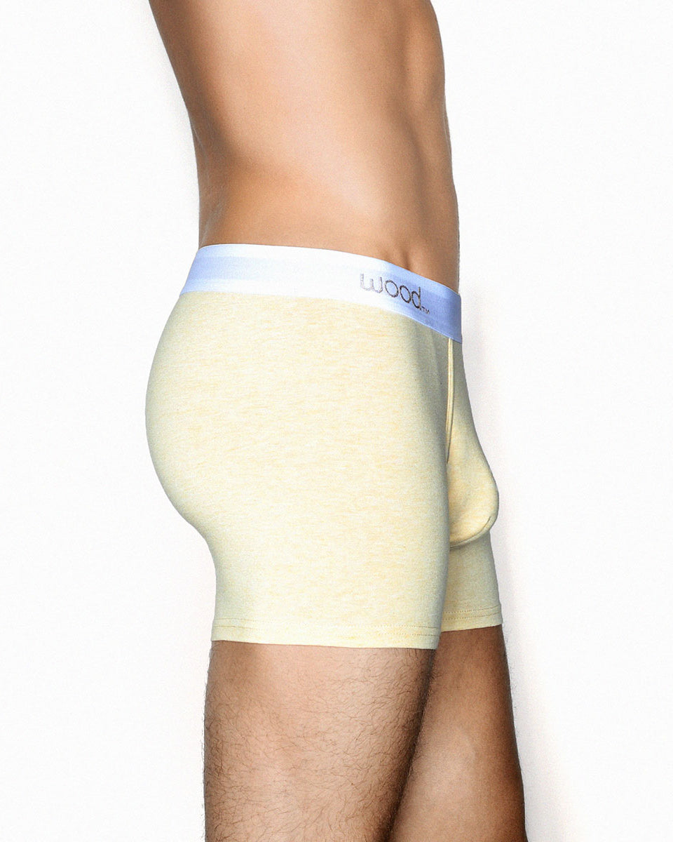 Wood Boxer Brief Straw-yellow