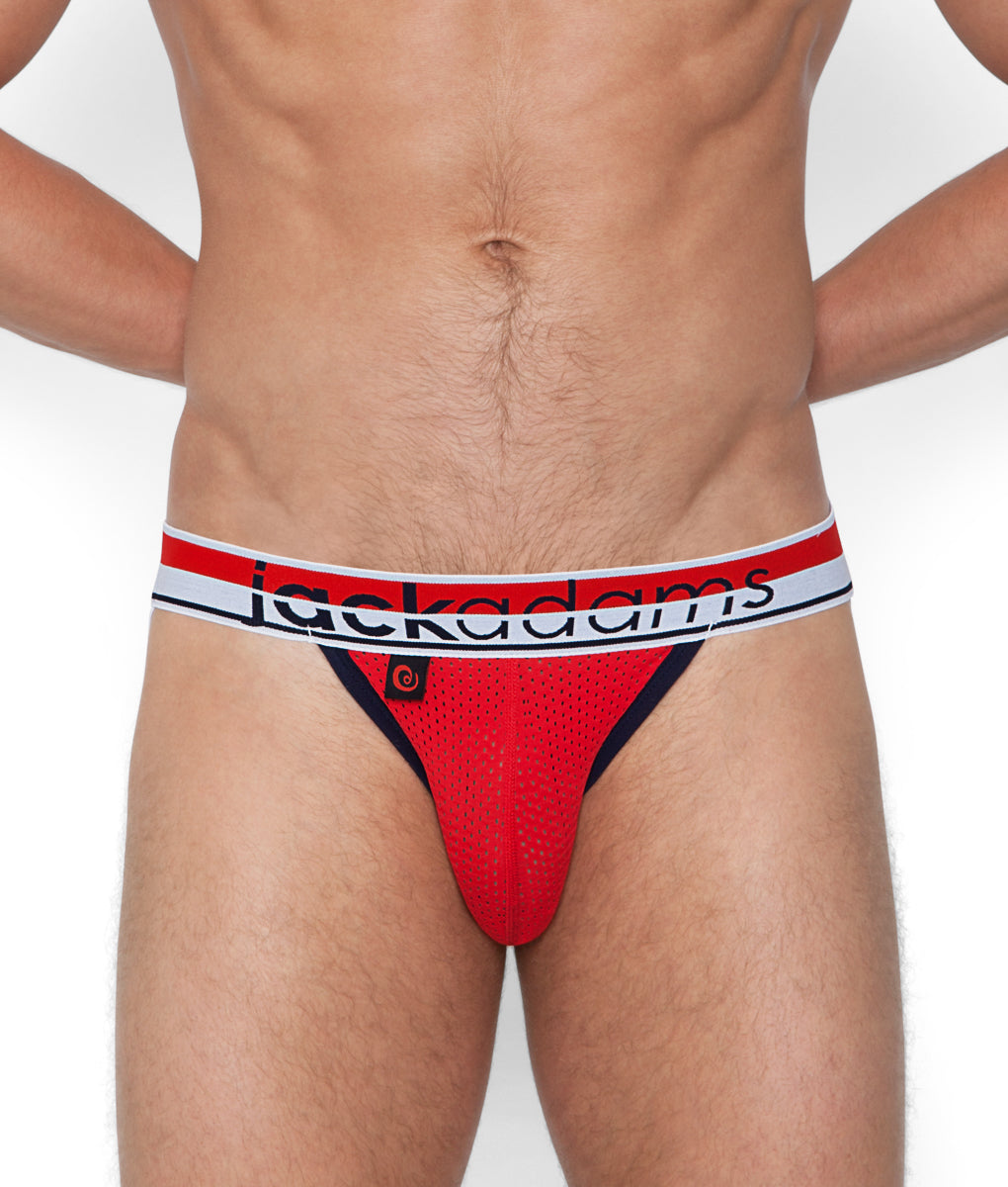 Jack Adams Hero Flex Jockstrap Red