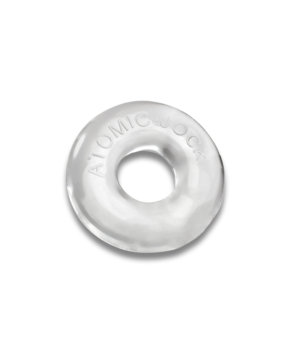 OXBALLS The Do-Nut Jelly Cockring With Flat Inner Chamber 2 Clear
