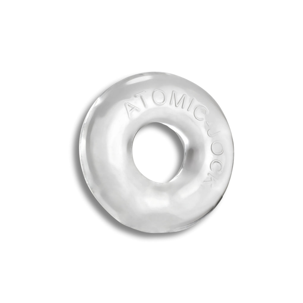 OXBALLS The Do-Nut Jelly Cockring With Flat Inner Chamber 2 Clear