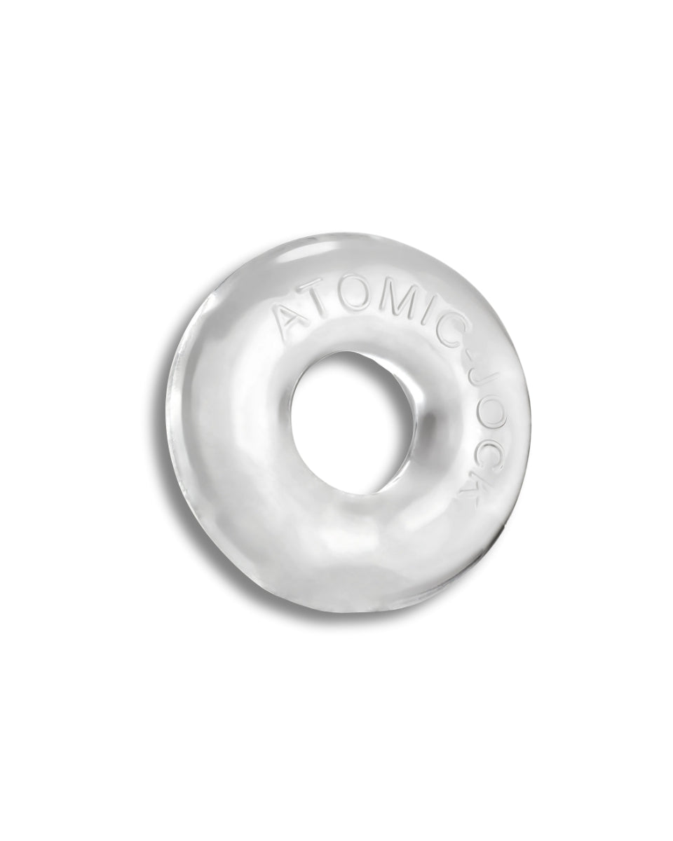 OXBALLS The Do-Nut Jelly Cockring With Flat Inner Chamber 2 Clear
