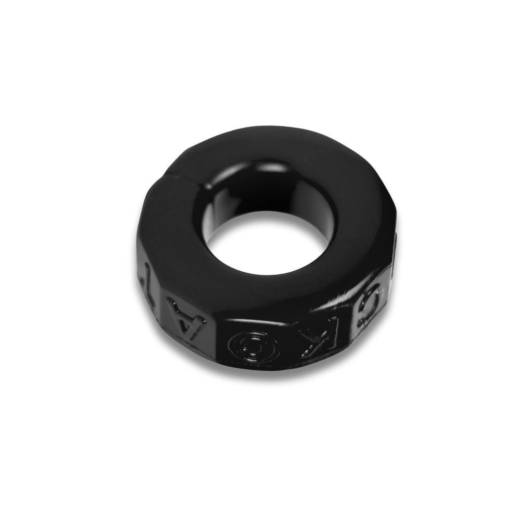 OXBALLS The No-Roll Comfort Sprocket Cockring Black