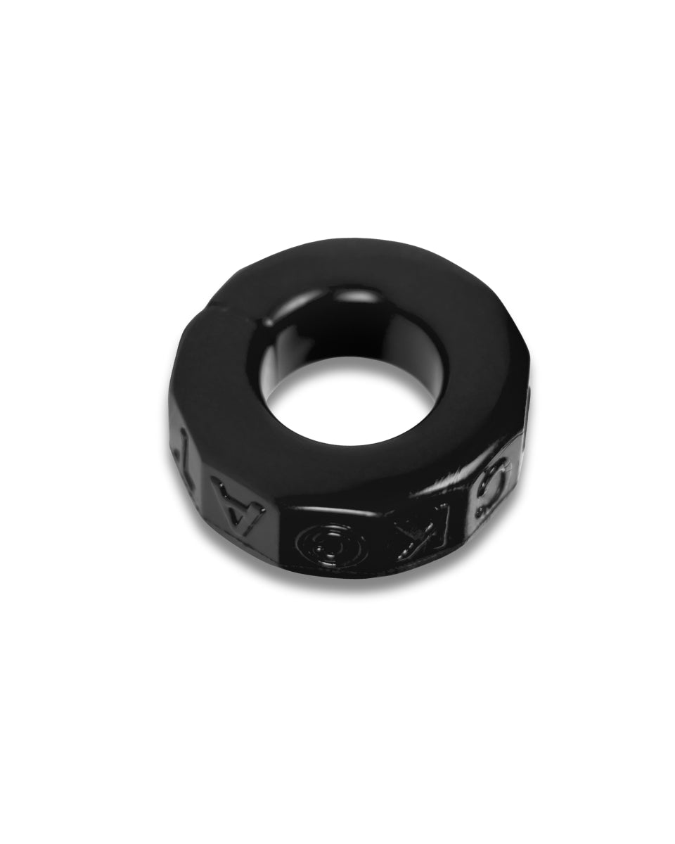 OXBALLS The No-Roll Comfort Sprocket Cockring Black