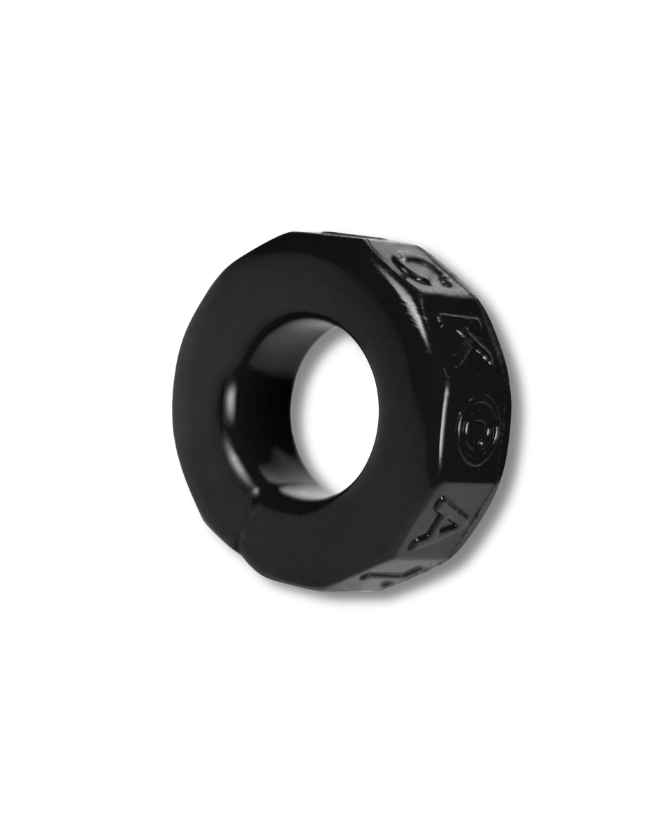 OXBALLS The No-Roll Comfort Sprocket Cockring Black