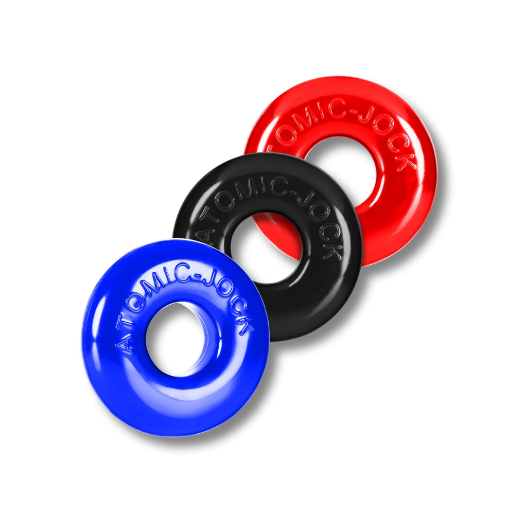OXBALLS 3-Pack Of Do-Nut Ringer Cockrings 1 Multi