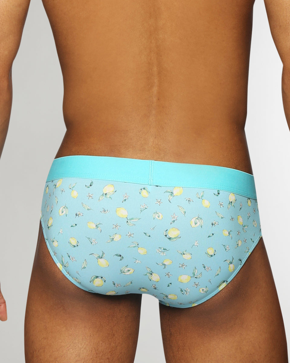 Parke & Ronen Printed Low-Rise Brief Parke & Ronen Printed Low-Rise Brief Meyer-lemon-blue