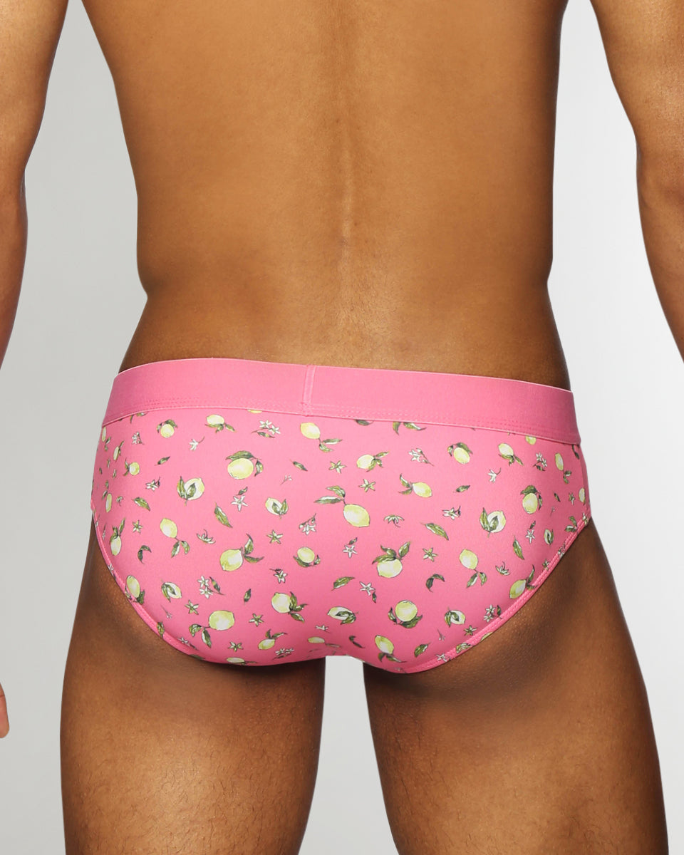 Parke & Ronen Printed Low-Rise Brief Parke & Ronen Printed Low-Rise Brief Meyer-lemon-pink