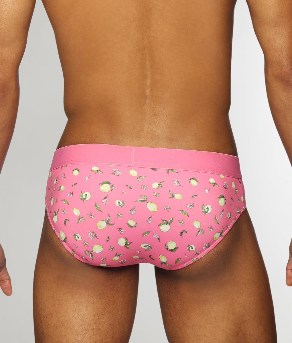 Parke & Ronen Printed Low-Rise Brief Parke & Ronen Printed Low-Rise Brief Meyer-lemon-pink