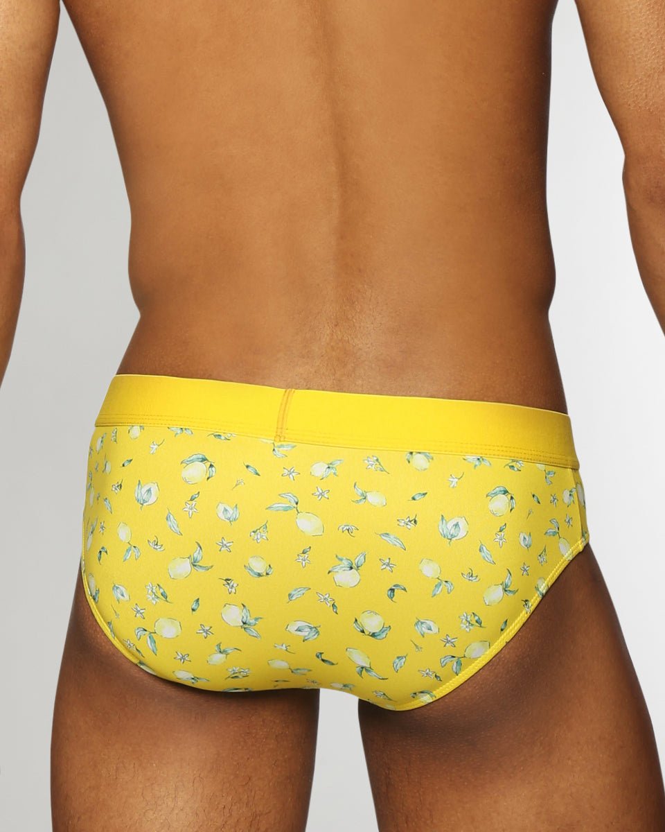Parke & Ronen Printed Low-Rise Brief Parke & Ronen Printed Low-Rise Brief Meyer-lemon-yellow