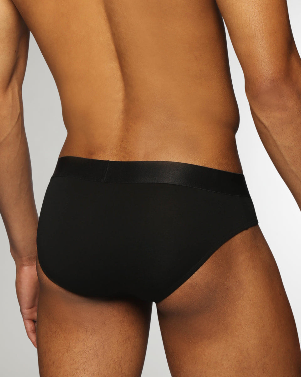 Parke & Ronen Solid Brief Parke & Ronen Solid Brief Black