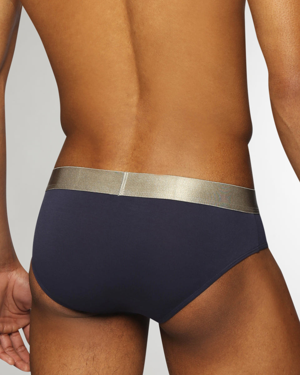 Parke & Ronen Solid Brief Parke & Ronen Solid Brief Navy