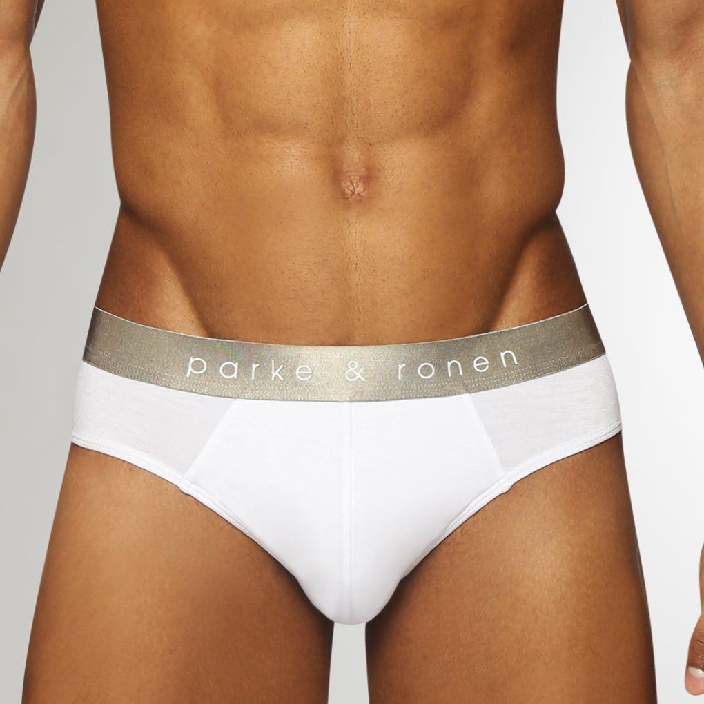 Parke & Ronen Solid Brief Parke & Ronen Solid Brief White