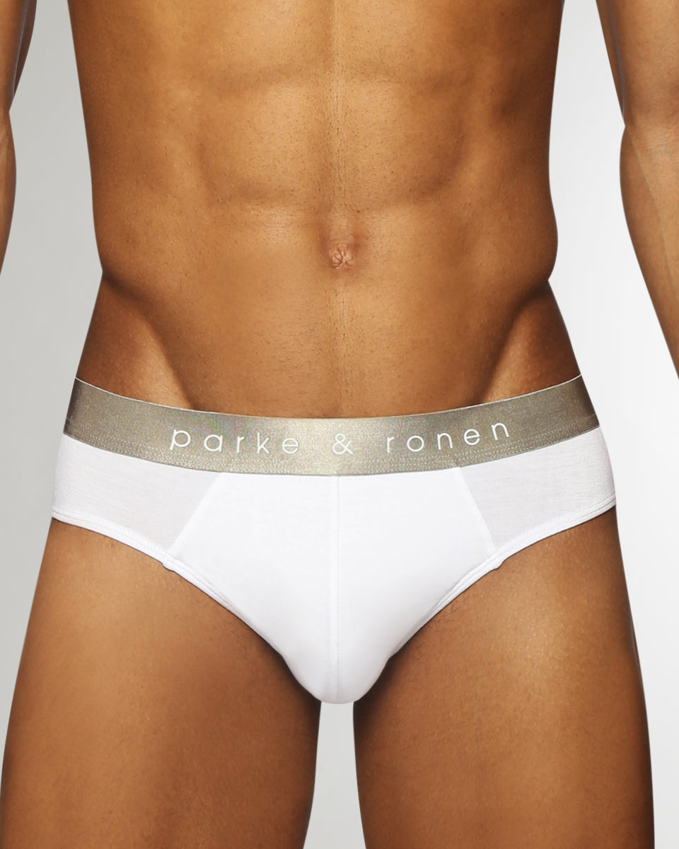 Parke & Ronen Solid Brief Parke & Ronen Solid Brief White