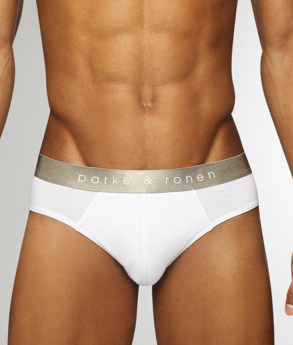 Parke & Ronen Solid Brief Parke & Ronen Solid Brief White