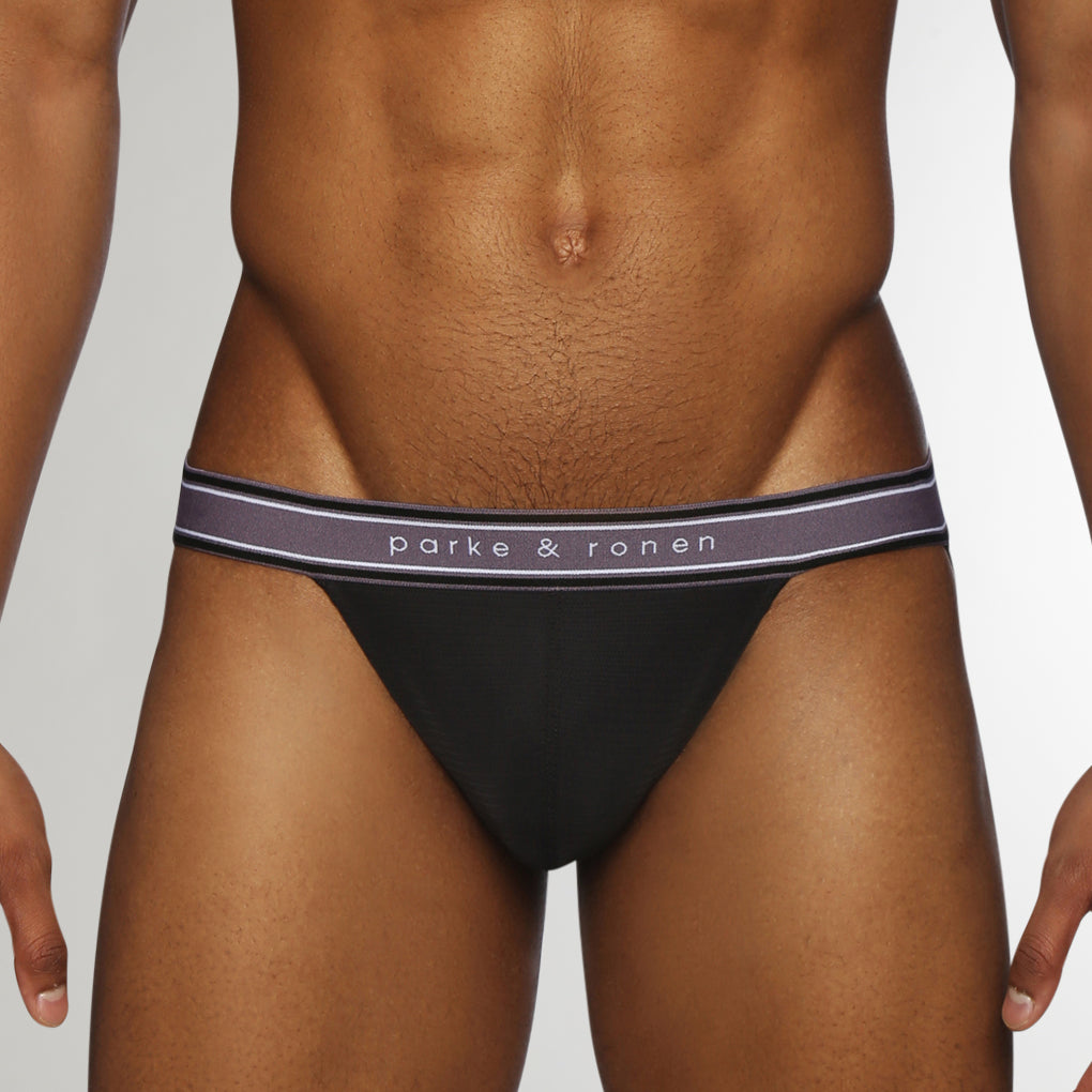 Parke & Ronen Seduction Mesh Jock Strap Black