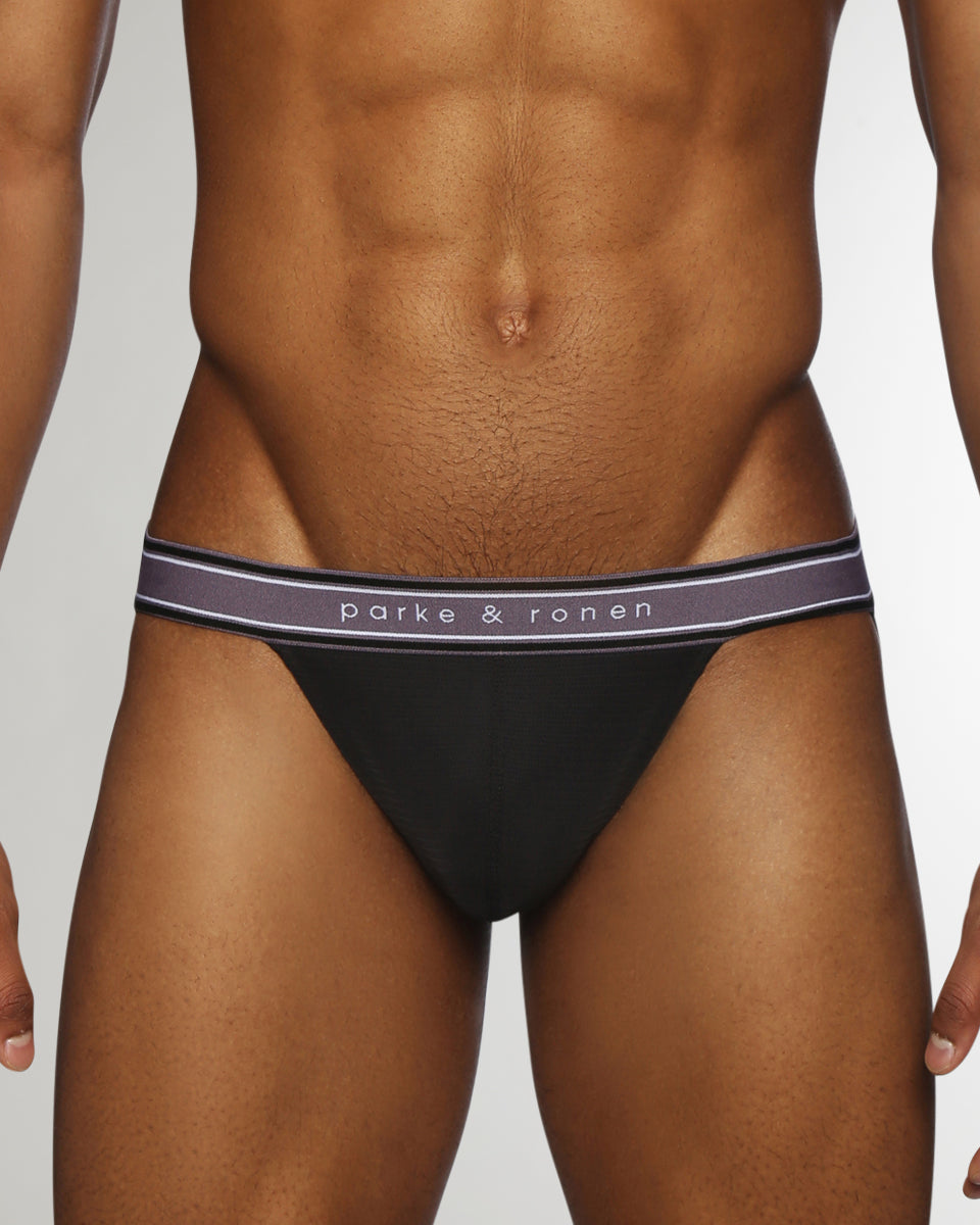 Parke & Ronen Seduction Mesh Jock Strap Black