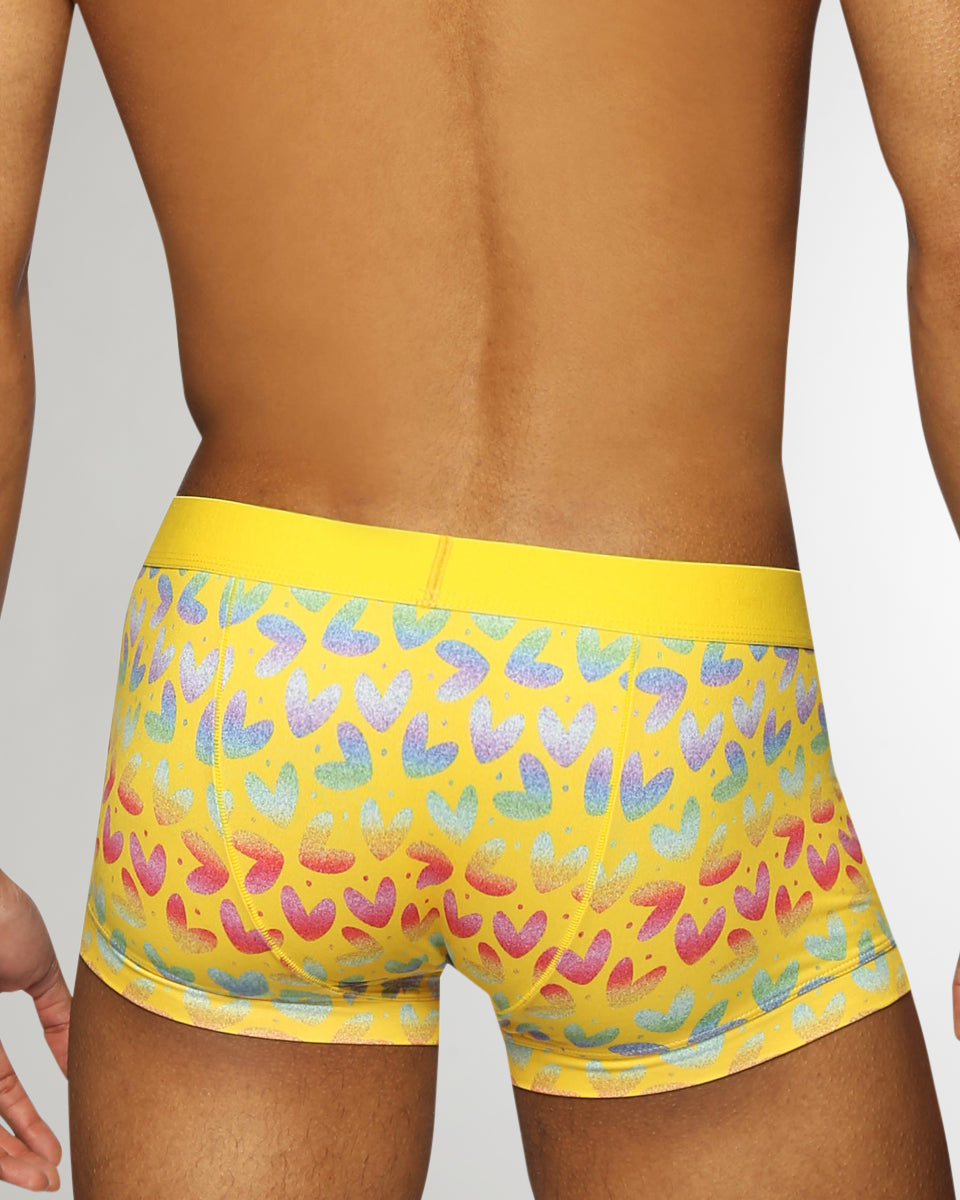 Parke & Ronen Pride Low-Rise Trunk Parke & Ronen Pride Low-Rise Trunk Heartbreaker-gold