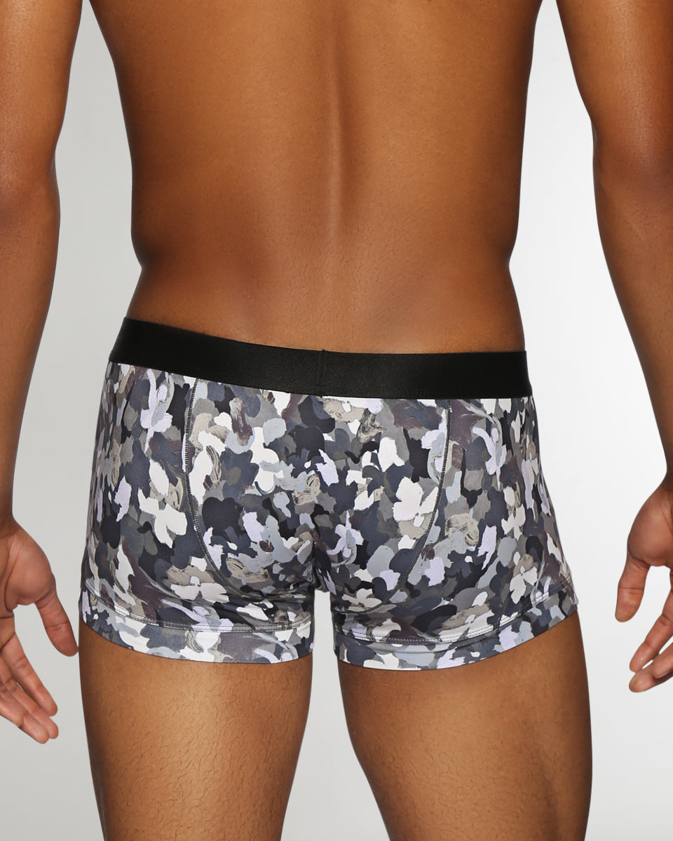 Parke & Ronen Printed Low-Rise Trunk Woodland-black