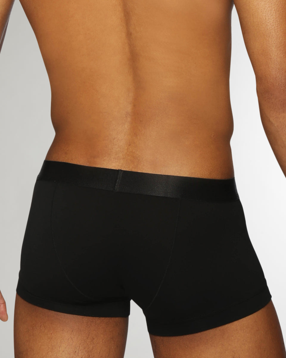Parke & Ronen Solid Low-Rise Trunk Parke & Ronen Solid Low-Rise Trunk Black